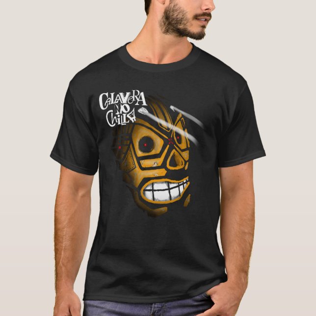 T-shirts with skull drawings for Halloween (Front)