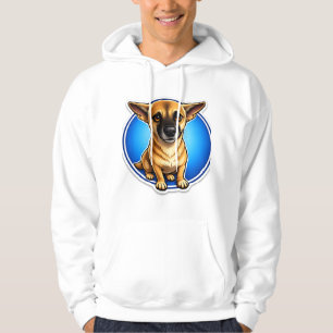 T-ShirtStrong Loyal Guard Dog Portrait Graphic Hoo Hoodie