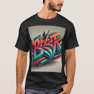 T-shirtUrban Graffiti 3D Streetwear Design T-Shirt