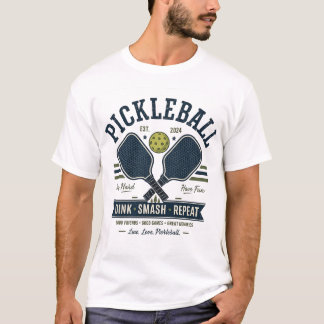 T-ShirtVintage Pickleball Dink Smash Repeat | Funn T-Shirt