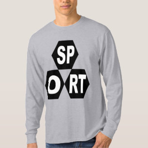 T-shit basic gray for men DESIGN SPORT T-Shirt