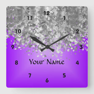 t square wall clock