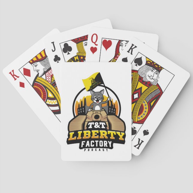 T&T Liberty Factory Playing Cards (Back)