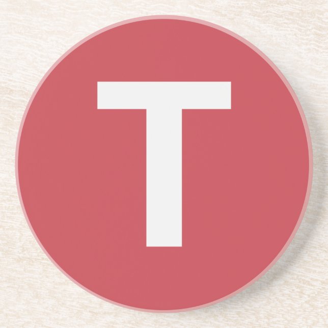 T Third Street Icon Coaster (Front)