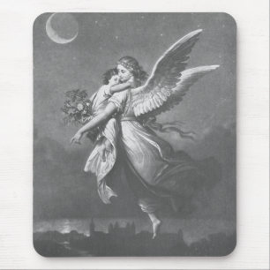 "'T was an angel visted the green earth." Mouse Mat