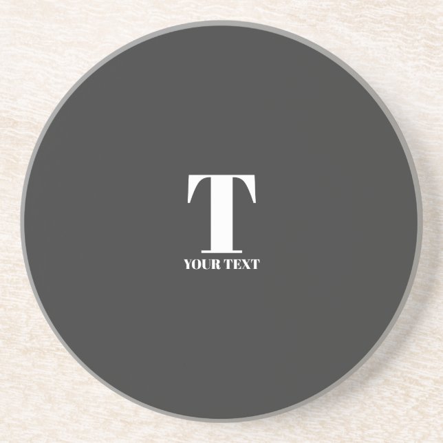 T-Your name custom Coaster (Front)