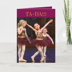 TA-DA BIRTHDAY CARD