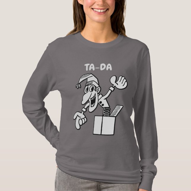 TA-DA jack in the box T-shirt (Front)