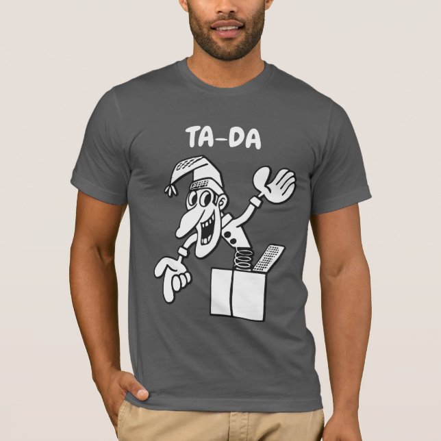 TA-DA jack in the box T-shirt (Front)