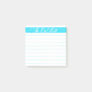 Ta-Da! List/Checklist Post-it Notes, Handlettered Notes