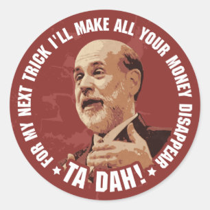 Ta Dah! Classic Round Sticker