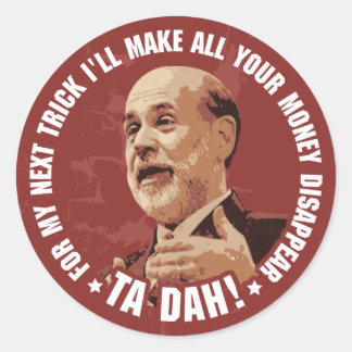 Ta Dah! Classic Round Sticker