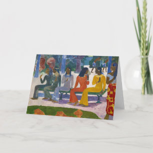 Ta Matete   Paul Gauguin Card
