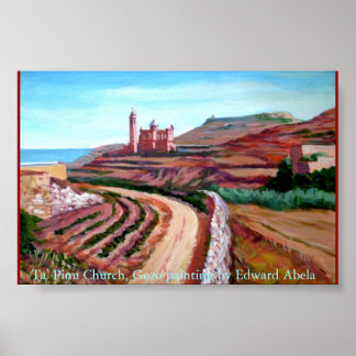 Ta' Pinu Church, Gozo  Poster