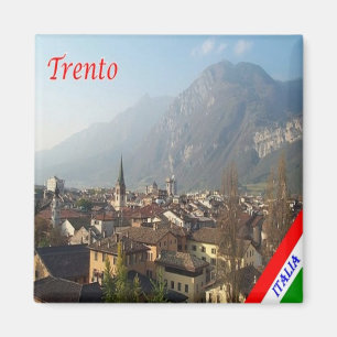 TAA011 TRENTO, Trentino Alto Adige, Italy, Fridge Magnet
