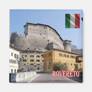 TAA022 ROVERETO -The Castle - Italy - Fridge Magnet