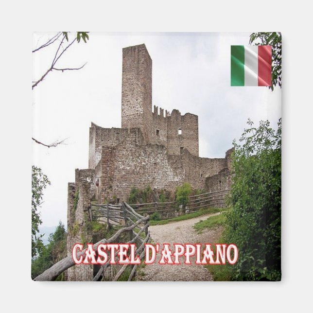 TAA032 MISSIANO, Castel d'Appiano  Italy, Fridge Magnet (Front)