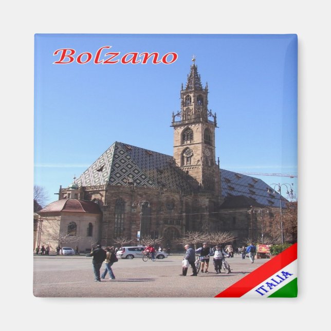 TAA063 BOLZEN BOLZANO, Italy, Europe, Fridge Magnet (Front)