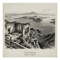 Taal Volcano Tagaytay Philippines Landscape