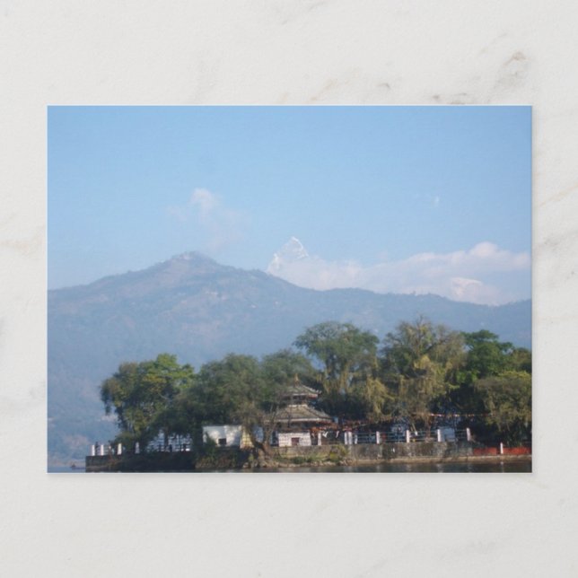 Taalbarahi Temple Pokhara Postcard (Front)