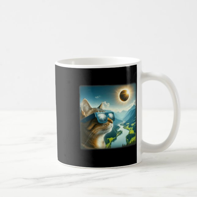 Tab 2024 Total Solar Eclipse  Coffee Mug (Right)
