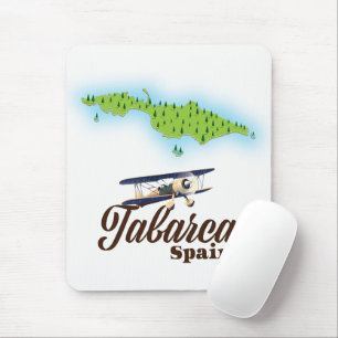 Tabarca Spain Beautiful map Mouse Mat
