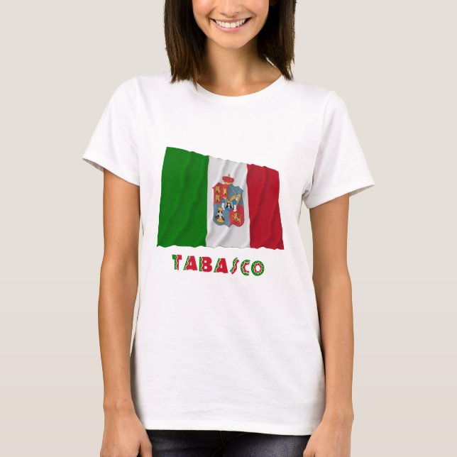 Tabasco Waving Unofficial Flag T-Shirt (Front)