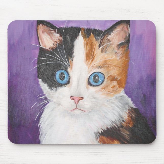 tabby - calico mouse pad (Front)