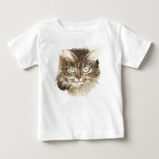 tabby_cat baby T-Shirt (Front)