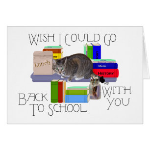 Tabby Cat Back to School