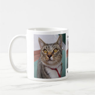 Tabby Cat Can I have some Purr..lease Coffee Mug