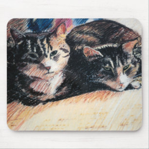 Tabby Cat “Catpad” Mousepad