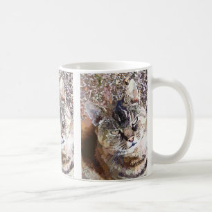 TABBY CAT COFFEE MUG