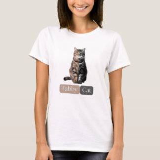 Tabby cat Embrace the Allure of Striped T-Shirt
