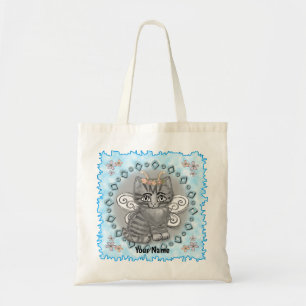 Tabby Cat Fairy  Tote Bag