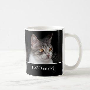 Tabby Cat Fancier - personalised text Coffee Mug