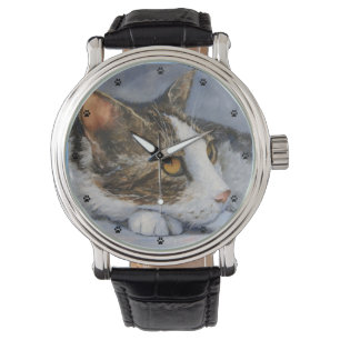 Tabby Cat Fine Art Watch