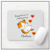 Tabby Cat Happiness is Contagious Personalised 