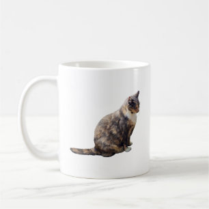 Tabby Cat in Shades of Brown Coffee Mug