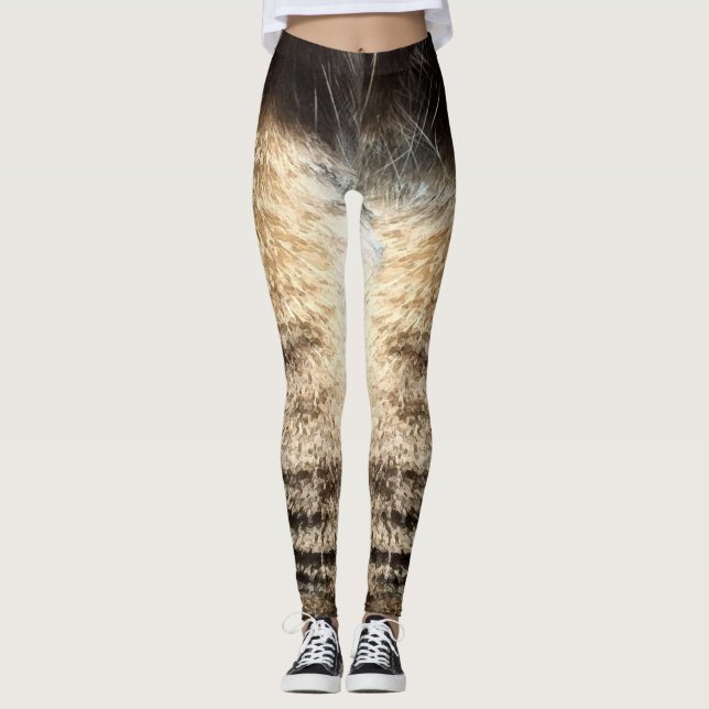 Tabby Cat Leggings (Front)