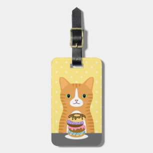 Tabby Cat Luggage Tags