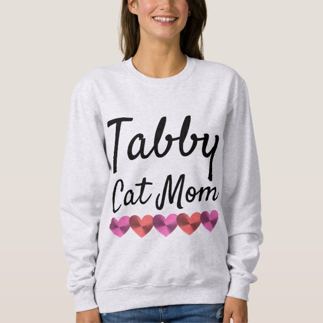 TABBY CAT MOM T-Shirts (Front)
