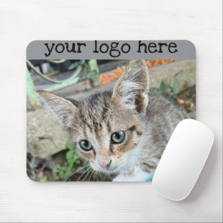 Tabby cat mouse mat