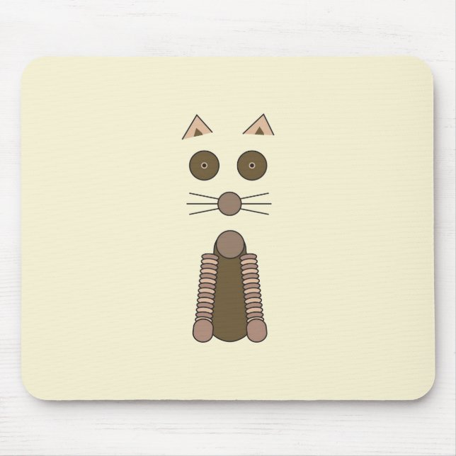 Tabby CAT Mouse Mat (Front)
