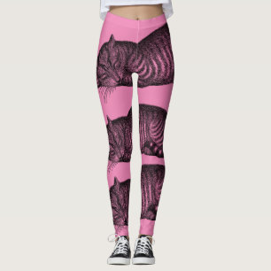 TABBY CAT & PINK YOGA PANTS