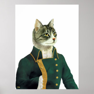 tabby cat poster