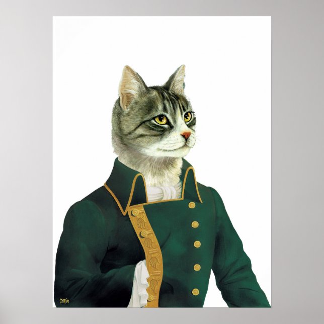 tabby cat poster (Front)