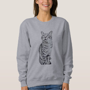 tabby cat sweatshirt