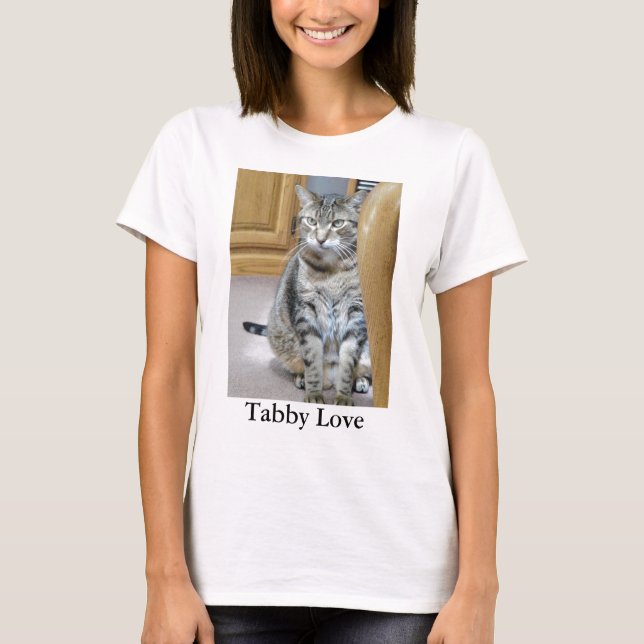 Tabby Cat T-Shirt (Front)