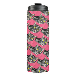 Tabby Cat Thermal Tumbler